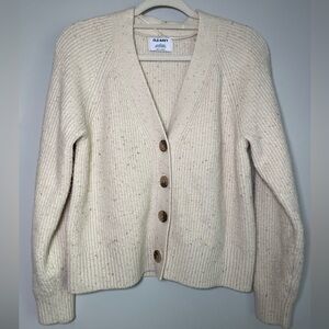 Old Navy Cream Cropped Cardigan